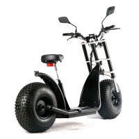 KnuMo II VGT 3KW 70kmh Fatwheel LowRide Scooter mit Doppelmotor